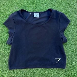 Gymshark Dreamy Cap Sleeve Crop Top Size Medium